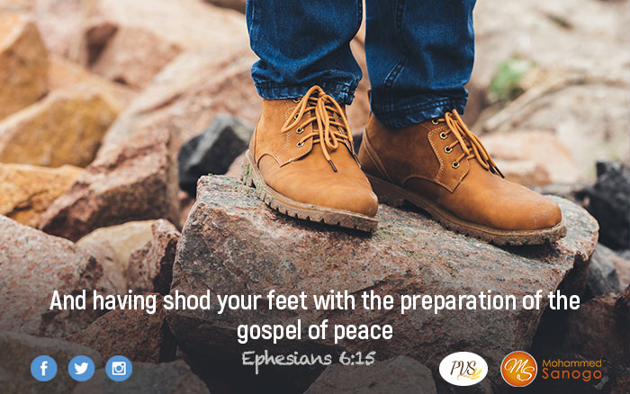 Wear your shoes in order to completely defeat the enemy !