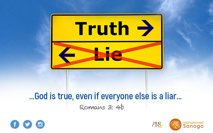 Reject energetically the lies of the Evil One and firmly believe in the truth of Christ !