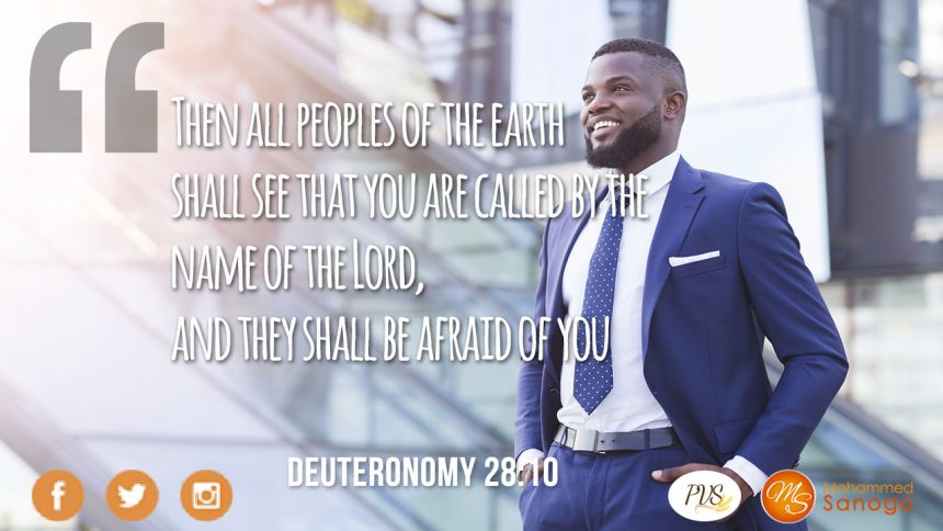 YOU ARE CALLED BY THE NAME OF THE LORD!