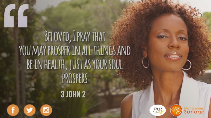 YOU ARE A BLESSED PERSON: PROSPEROUS!
